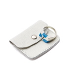 Ellie Mercer Men's Three Piece Resin Ring in Silver/Blue