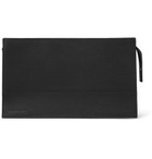 Bamford Grooming Department - Perforated Leather Wash Bag - Men - Black