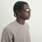 Oakley Plantaris SQ Sunglasses in Matte Mahogany/Prizm Black 