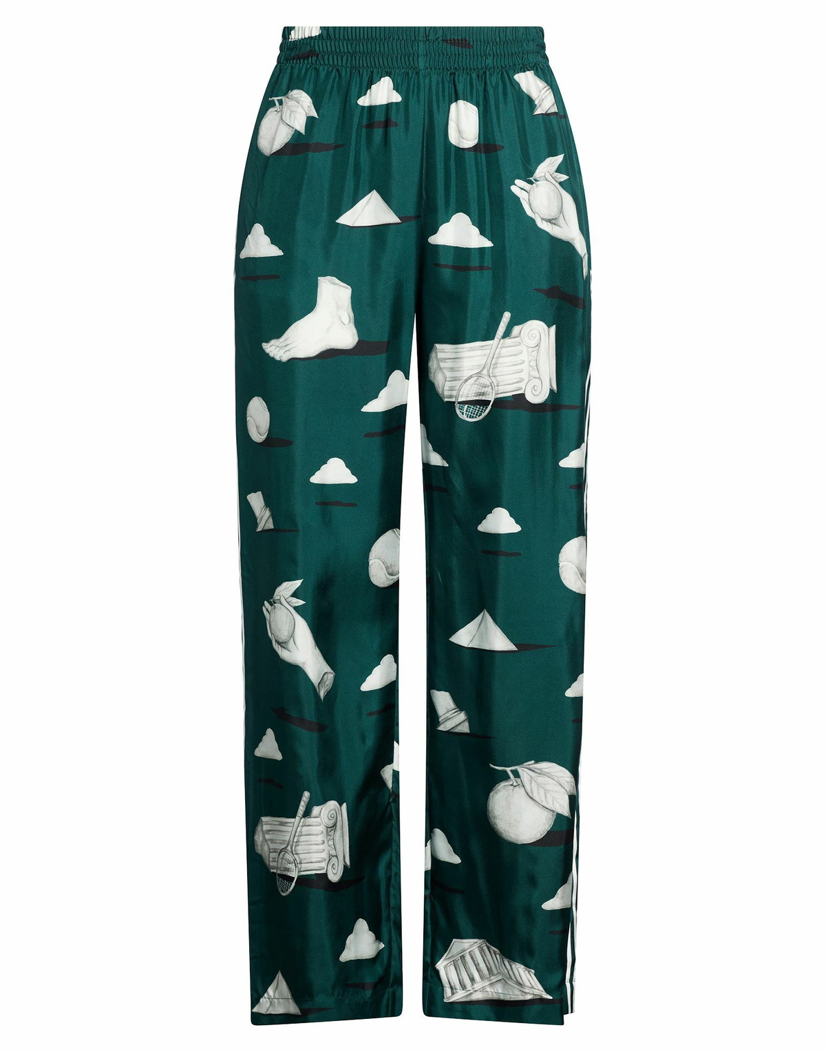 Casablanca Womens Pants Dark in Green