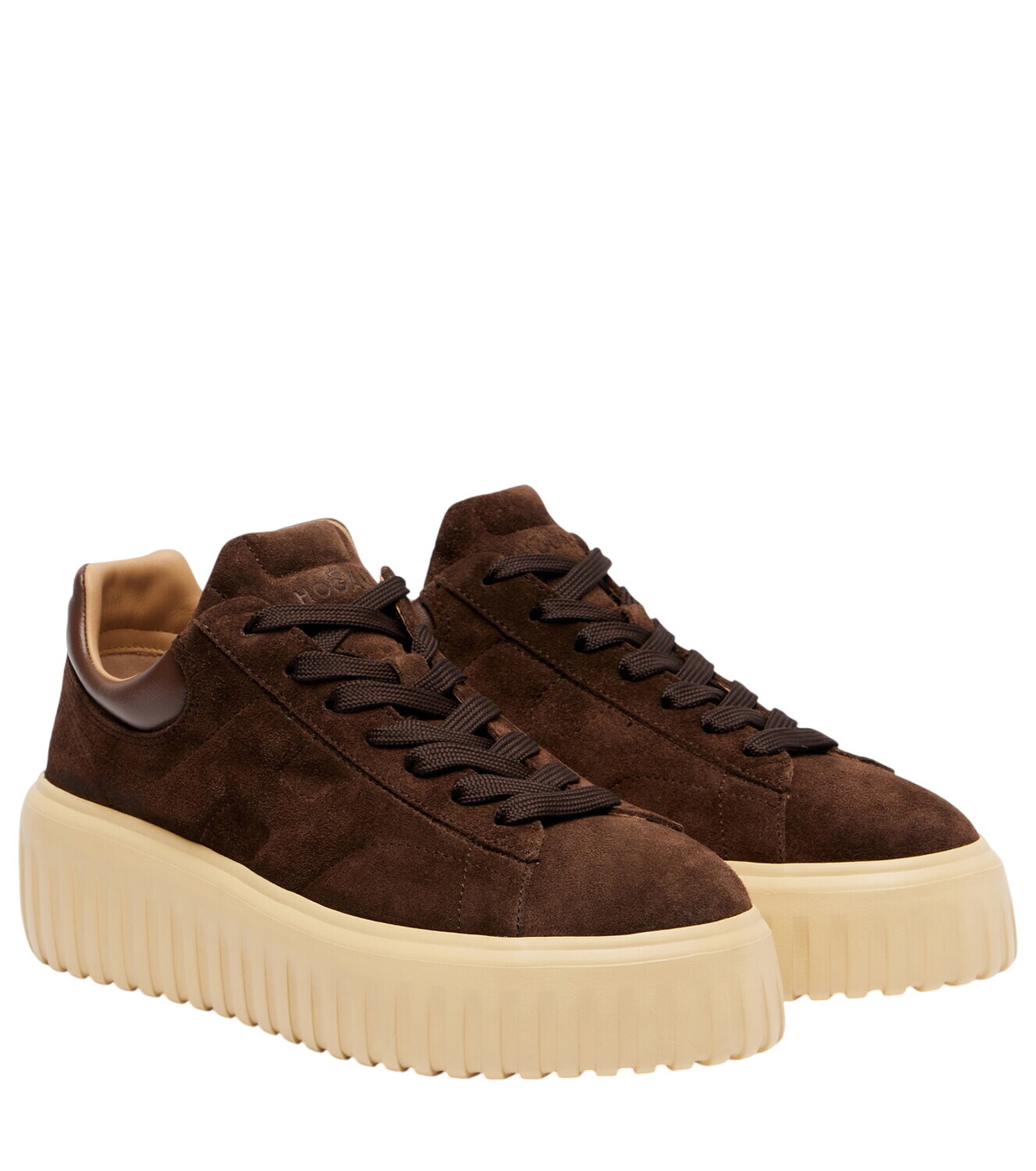 Hogan Hogan H665 suede-trimmed sneakers Hogan Hogan Hogan H665 suede-trimmed sneakers Hogan