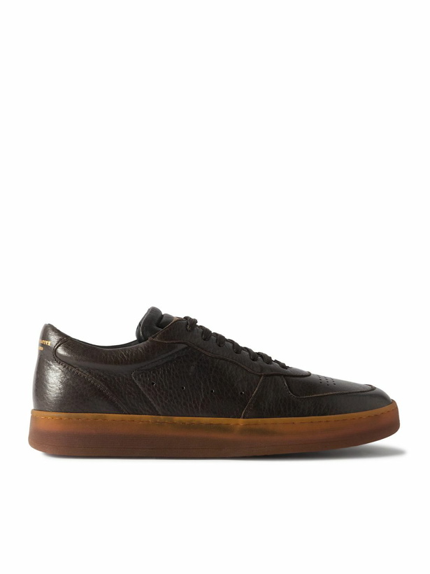 Photo: Officine Creative - Asset 001 Full-Grain Leather Sneakers - Brown