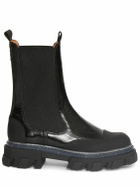 GANNI 50mm Cleated Mid Chelsea Boots