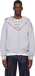 Seventh Gray V2 Zipped Hoodie