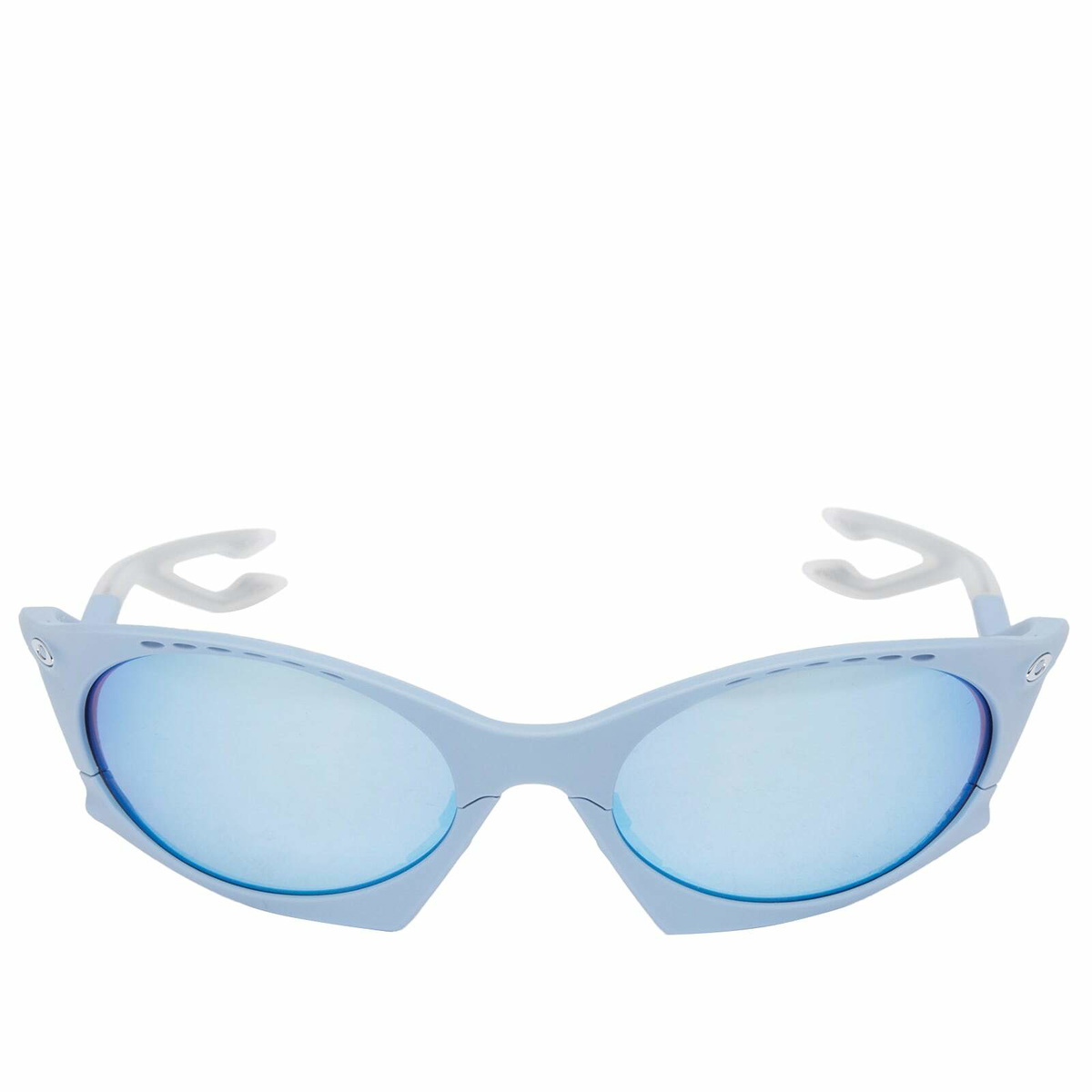 Oakley Plantaris Sunglasses in Matte Stonewash/Prizm Deep Water 