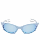 Oakley Plantaris Sunglasses in Matte Stonewash/Prizm Deep Water 