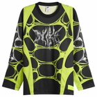 Nike Men's Project F.R.O.G. Jelly Cage Jersey Top in Black/Cream/Volt Ice