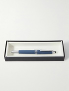 Montblanc - Meisterstück Glacier LeGrand Resin and Platinum-Plated Rollerball Pen