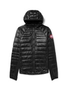 CANADA GOOSE - Hybridge Lite Slim-Fit Quilted Shell Hooded Down Jacket - Black - S