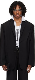 Y/Project Black Pinched Blazer