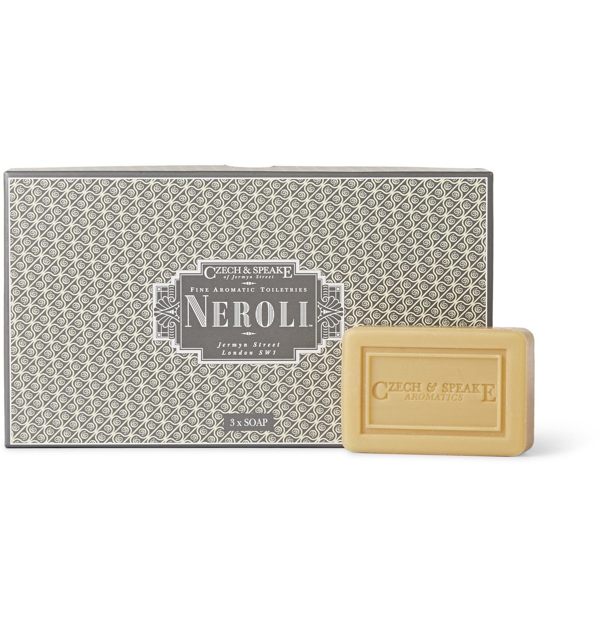 Czech & Speake - Set of Three Neroli Soap Bars, 3 x 75g - Colorless