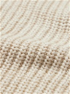 RRL - Ribbed Linen and Cotton-Blend Sweater - White
