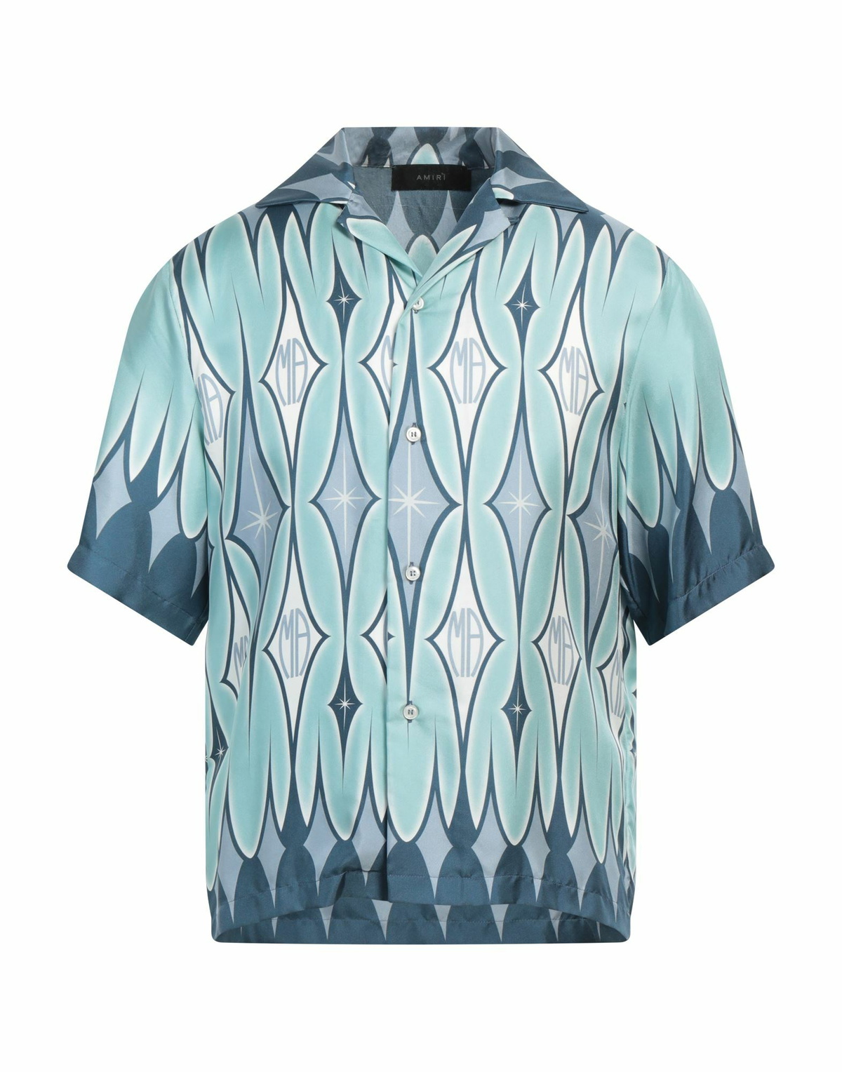 Amiri Mens Shirt Turquoise