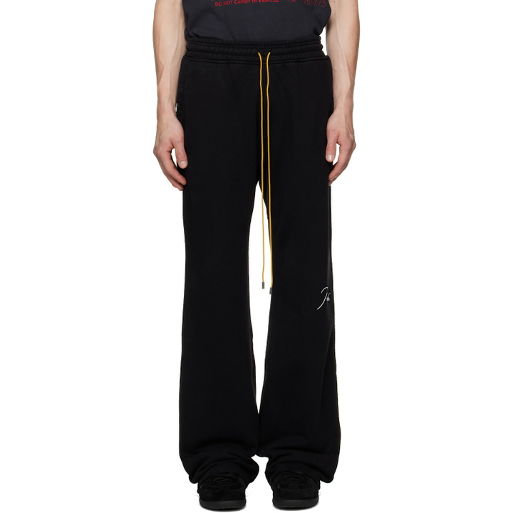 Photo: Rhude Black Classique Sweatpants