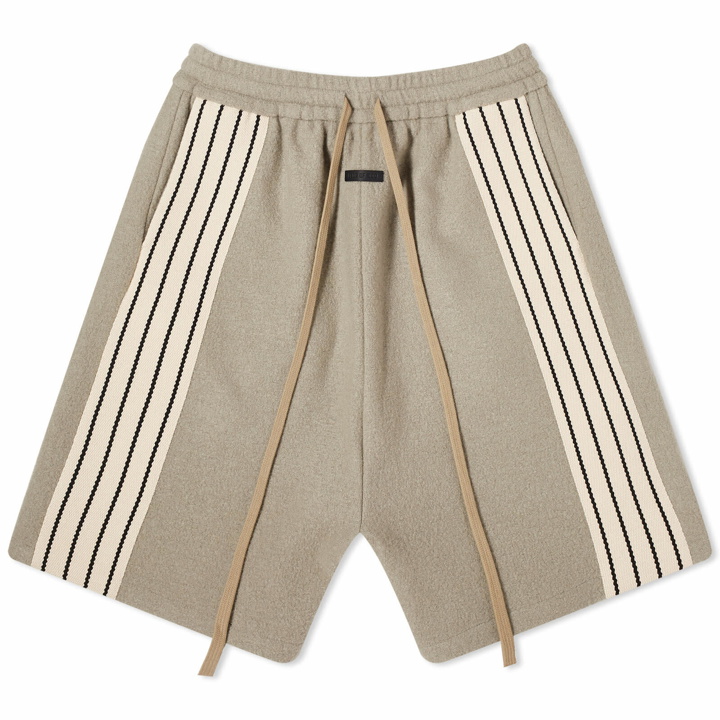 Photo: Fear of God Men's 8th Side Stripe Relaxed Shorts in Paris Sky