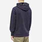 C.P. Company Men's Goggle Popover Hoody in Total Eclipse