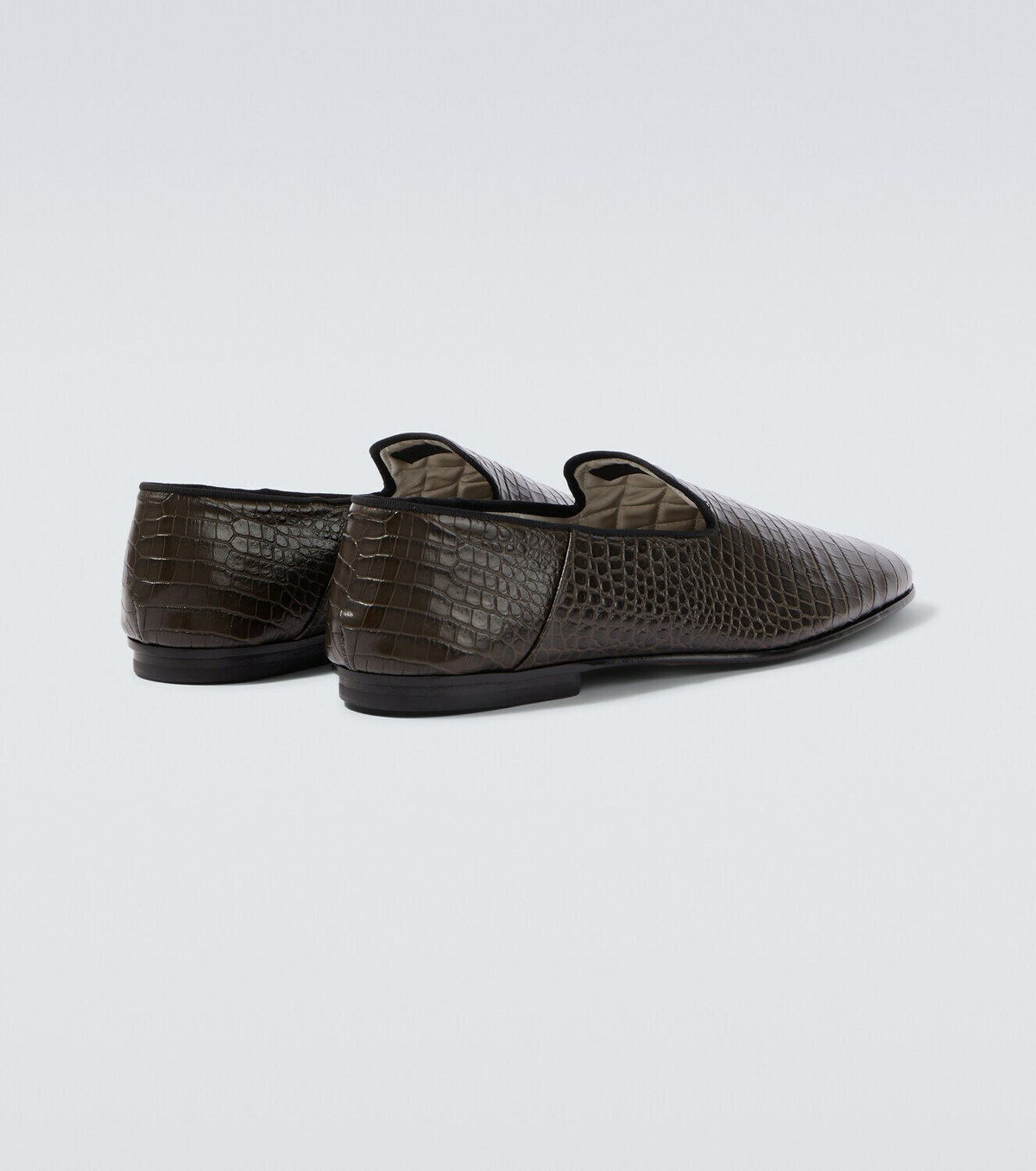Tom Ford Steven croc-effect leather loafers