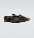 Tom Ford Steven croc-effect leather loafers
