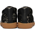 Maison Margiela Black Replica Sneakers