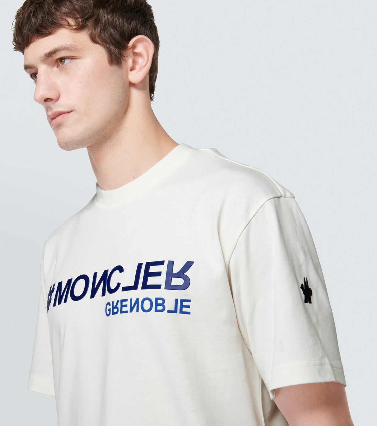Moncler Grenoble Day-Namic logo cotton jersey T-shirt Moncler Grenoble