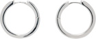 Laura Lombardi Silver Seria Hoop Earrings