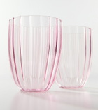 Dolce&Gabbana Casa Set of 2 glass tumblers