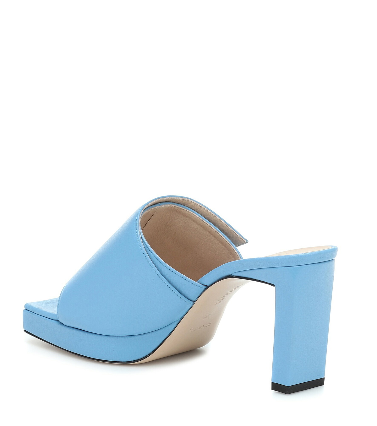 Wandler - Isa leather plateau sandals