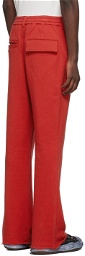 BED J.W. FORD Red Relax Flea Lounge Pants