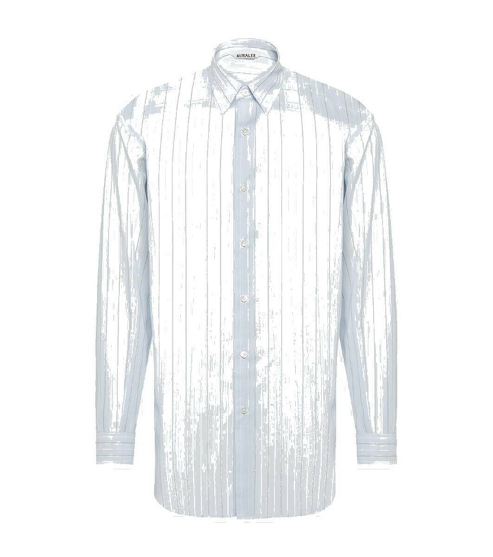 Photo: Auralee Striped cotton organza shirt