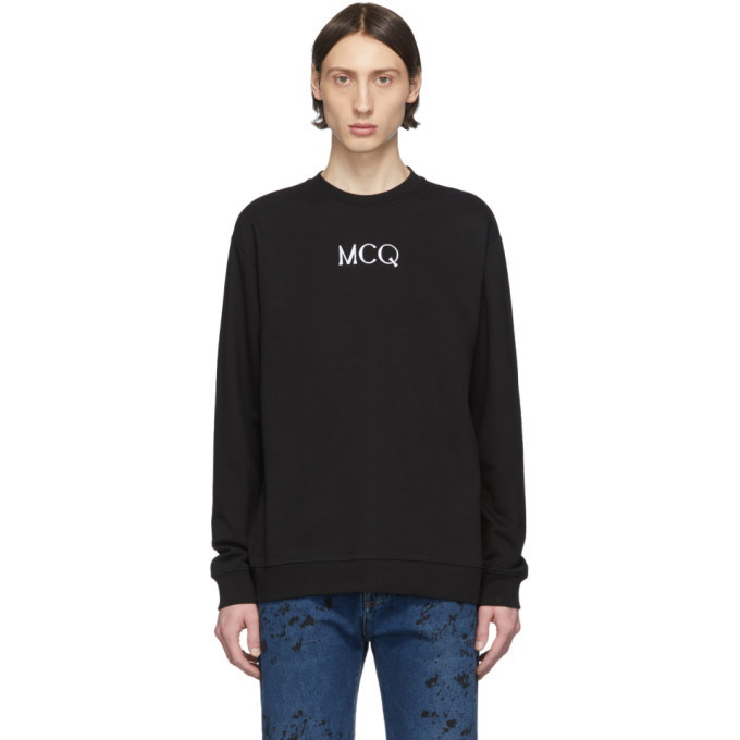 Photo: McQ Alexander McQueen Black Logo Sweatshirt