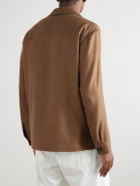 PIACENZA 1733 - Cashmere and Silk-Blend Overshirt - Brown