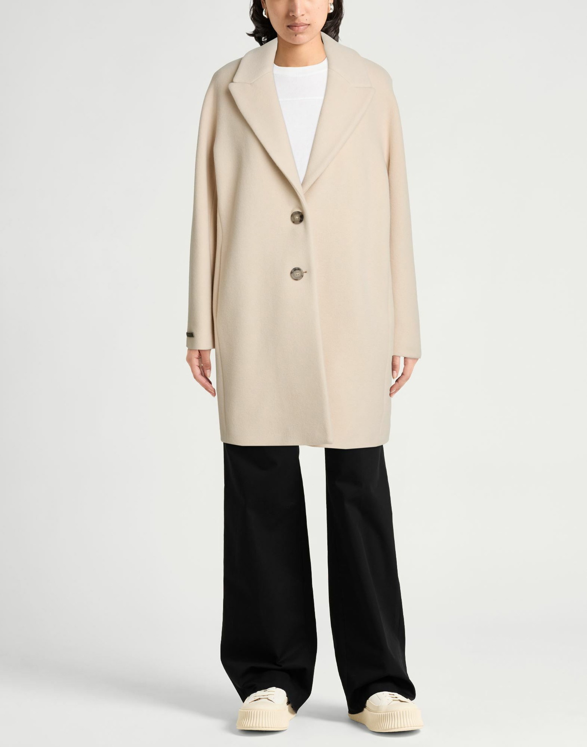 Peserico Womens Coat in Beige