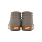 Vans Grey Herringbone OG Sk8-Hi LX Sneakers