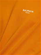 BALMAIN Flocked Logo Classic T-shirt