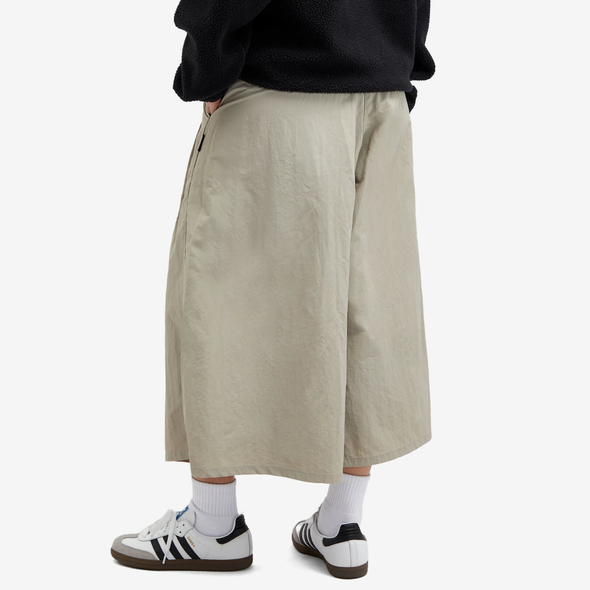 Gramicci Women's Nylon Flare Pant in Sand Gramicci