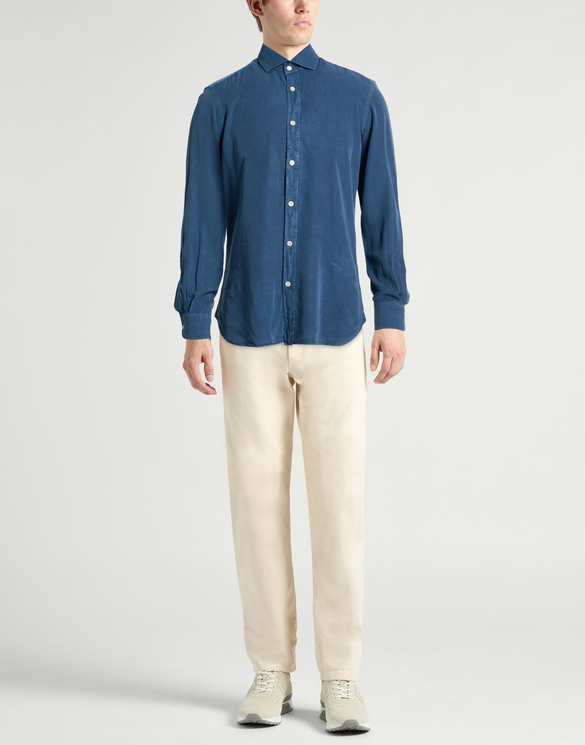 Boglioli Mens Shirt in Navy