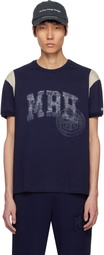 MISBHV Navy 'MBH' Teddy T-shirt