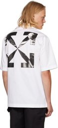 Off-White White Printed Shirt