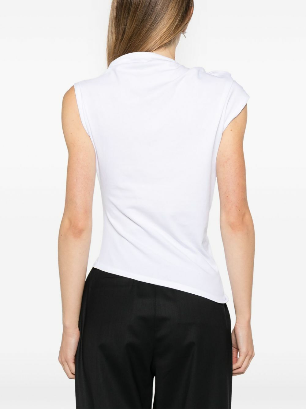 Jade Cropper Asymmetric T-Shirt