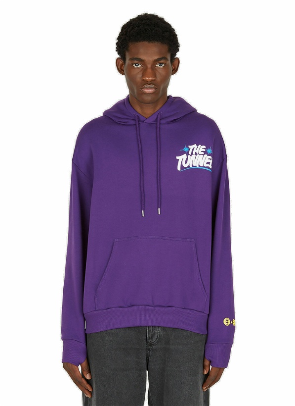 Photo: x Peter Paid The Tunnel Hooded Sweatshirt in Purple