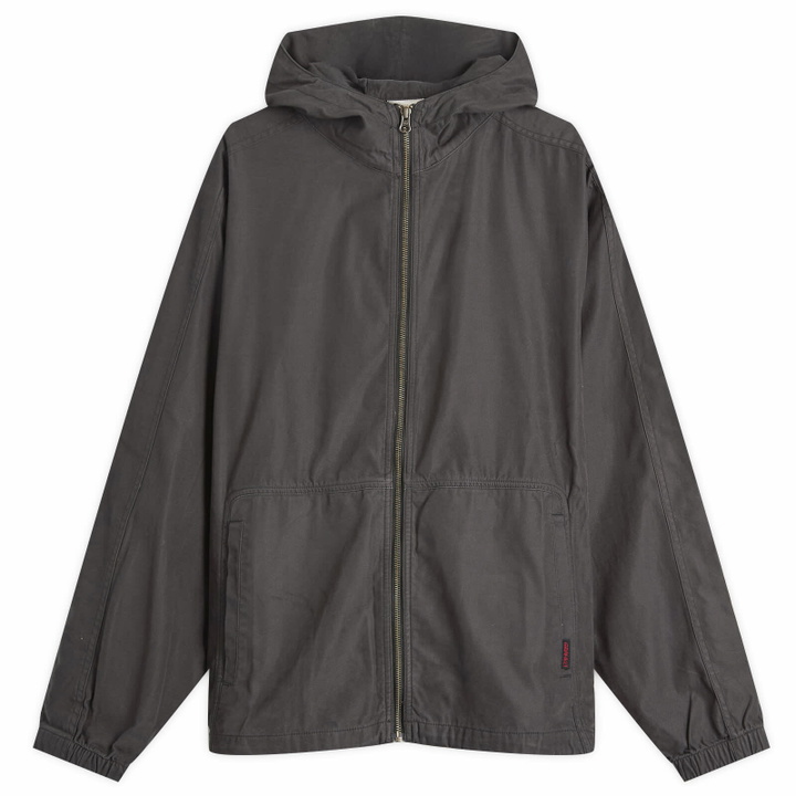 Photo: Gramicci Men's Beach Hooded Jacket in Vintage Black