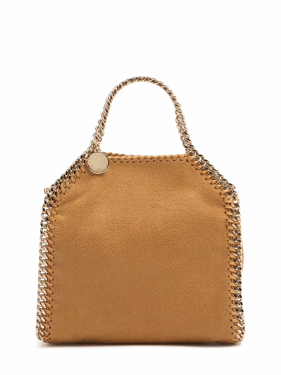 Falabella Small Tote Eco Shaggy Bag Light Grey