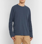 James Perse - Loopback Supima Cotton-Jersey Sweatshirt - Blue