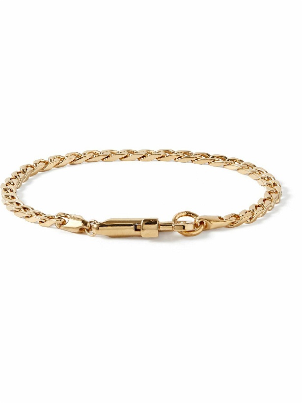 Photo: Miansai - Snap Gold Vermeil Chain Bracelet - Gold