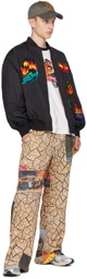 Perks and Mini Beige Cracked Earth Trousers