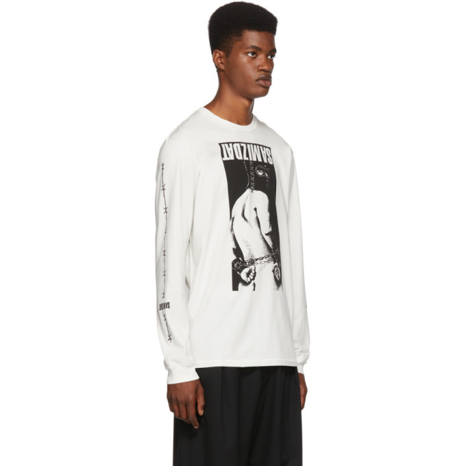 Yang Li White Masked Man Long Sleeve T-Shirt
