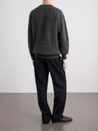 Eleventy - Ribbed Wool-Blend Sweater - Gray
