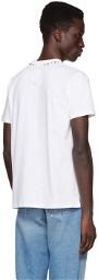 Valentino White Crewneck T-Shirt