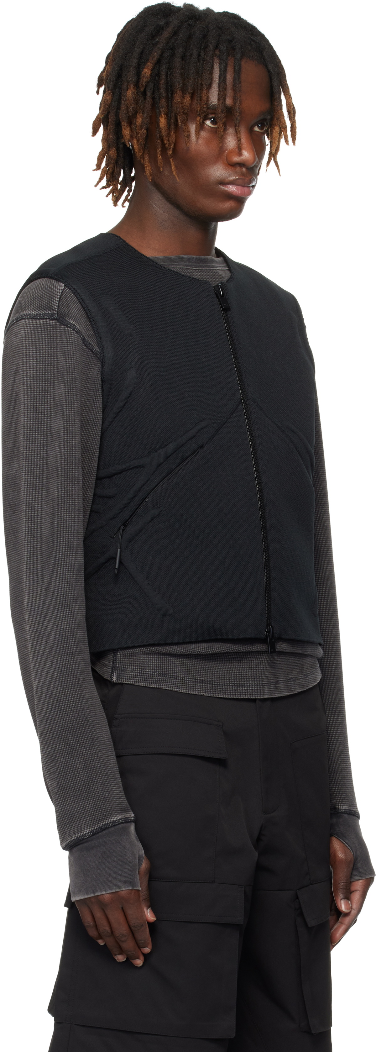 HELIOT EMIL Black Stratum Vest