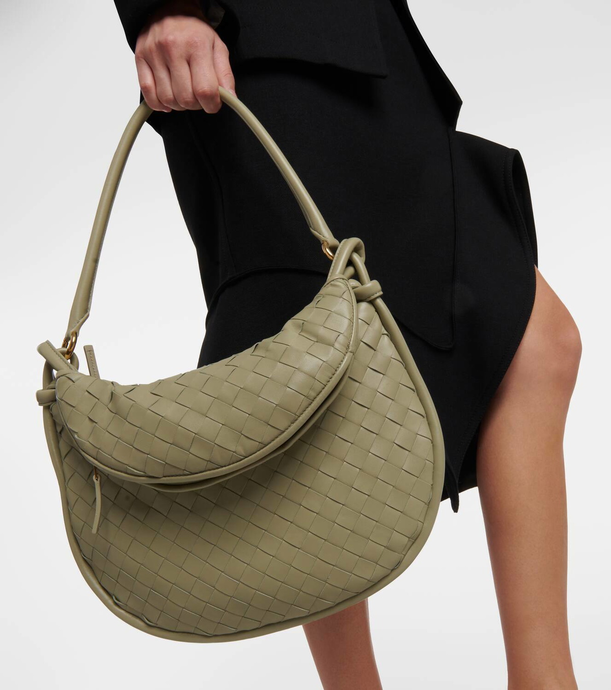 【関税送料込】BOTTEGA VENETA Large Gemelli Fondant Bottega Veneta Gemelli Large shoulder bag Bottega Veneta
